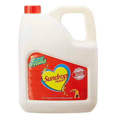 "Sundrop Heart Rice Bran Oil - 5 litres - Click here to View more details about this Product